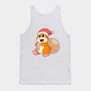 Hamster Christmas Sack Tank Top